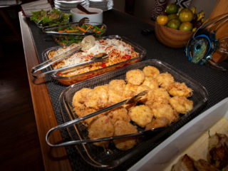 sample of our culinary buffet on Coralia Liveaboard Indonesia