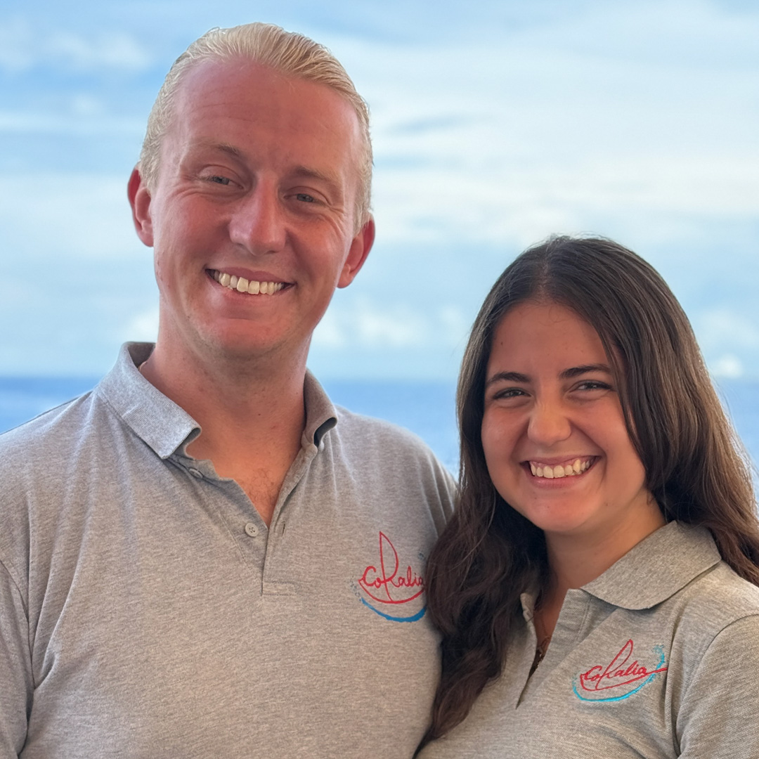Cruise Directors Matthias and Fernanda Cruise Directors Matthias and Fernanda