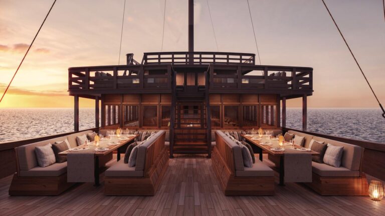 Coralia Dua Liveaboard Main Deck Dining Area